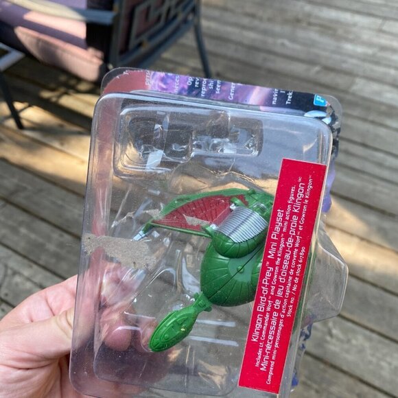 Vintage Playmates Star Trek Innerspace Klingon Bird of Prey Playset Toy - Picture 3 of 4